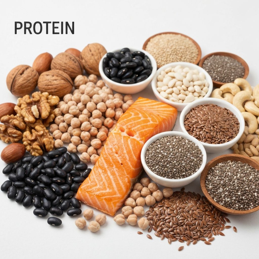Proteinreiche Lebensmittel